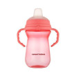 Hrneček se silikonovým pítkem FirstCup 250 ml Canpol babies - Růžový