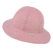 Dívčí klobouk madeira Kytička Esito růžová  - Vel. XL