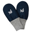 ESITO Zimní bezpalcové rukavice softshell s beránkem Vel. 74 - 80 - navy blue 