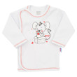 Kojenecká košilka New Baby Mouse bílá  - Vel. 68