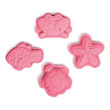Silikonové formičky Bigjigs Toys - Růžové Coral