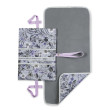 Cestovní taška na plenky Change N Walk s přebalovací podložkou - Floral Grey