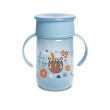 Hrníček 360 FOREST Suavinex na učení 340 ml - Modrý