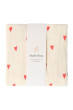 Swaddle zavinovačka Print Large Studio Noos - Beige Hearts