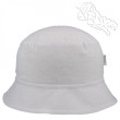Dívčí letní plátěný klobouk jednobarevný RDX  - Bílý Vel. 50