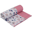 Letní dětská deka dvojitá bavlna Esito  - Myšky/Růžová
