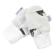 Rukavice podšité kojenecké BIO Outlast® Vel. 1 - Bílá-černá kočka/bílá