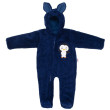 Zimní dětská kombinéza New Baby Penguin tmavě modrá - Vel. 74
