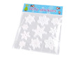 Vánoční samolepicí gelové vločky - Typ 1