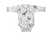 Zavinovací body Safari šedé Česká výroba Babyservice - Vel. 56