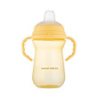 Hrneček se silikonovým pítkem FirstCup 250 ml Canpol babies - Žlutý