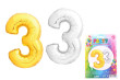 Balónek nafukovací číslo - 3