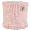 Nákrčník pletený hladký LA Outlast ® Vel. 3 (42-44 cm) - sv. růžová-logo