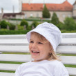 Dětský klobouk Madeira bílá Esito  - Vel. XS