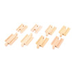 Spojky kolejí 7 cm 8 ks Bigjigs Rail