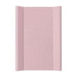 Přebalovací podložka 2-hranná s pevnou deskou (50x70 cm) Comfort Caro - Pink