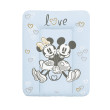 Podložka přebalovací měkká na komodu 50x70 cm Disney Minnie & Mickey Blue