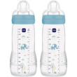 Dětská antikoliková láhev Easy Active 2x330 ml Mam - Modrá