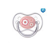 Šidítko silikonové třešinka Newborn baby 0-6 m - Růžové