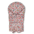 Klasická zavinovačka čtvercová 75 x 75 cm Esito - Mandala - červená
