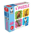 4 puzzle Granna - Tučňák