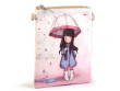 Dívčí kabelka 15 x 18,5 cm - Růžová s deštníkem