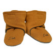 Capáčky barefoot Warmkeeper Antique gold okrová Esito - Vel. 2 - stélka: 12 cm