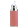 Termo láhev s pítkem Pura 260 ml  - Rose