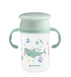 Hrnek trénovací 360° 300ml 12m+ Deep Sea  KikkaBoo - Mint