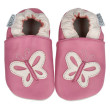 Kožené capáčky 12-18 m (21) 14 cm Capiki - Motýlek
