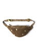 Teddy Hearts Mini Fanny pack - ledvinka Studio Noos - Brown Hearts
