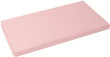 Bavlněné prostěradlo 120x60 cm Infantilo - Růžová