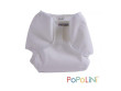 Polyesterky PopoWrap bílé Popolini - Vel. XS (2,5 - 4 kg)
