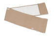 Mušelínový mantinel do postýlky Bump Air 180 x 30 cm Babymatex - Hnědý