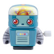 Natahovací mini roboti Schylling - Udivený Modrý