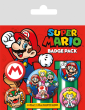 Set odznaků Super Mario