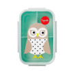 Krabička na jídlo Bento 3 Sprouts - Owl Mint