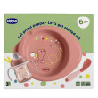 Startovní set - talíř, láhev a lžička 6 m+ Chicco 