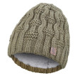 Čepice pletená vlnky Outlast ® - khaki - Vel. 4 (45-48cm)