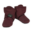 Capáčky barefoot Warmkeeper Zoe Garnet vínová Esito - Vel. 0 - stélka: 10 cm