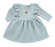 Dětské teplákové šaty, tunika Vintage Love - mátové - vel. 74