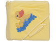 Froté ručník - Scarlett kačenka s kapucí - Žlutá