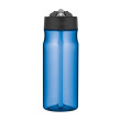 Hydratační láhev s brčkem 550 ml - Světle modrá