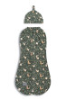 Zavinovačka Second Step Swaddle s čepičkou zdarma Sleepee - Green Forest