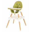 Jídelní židlička 3v1 New Baby Grace  - Green