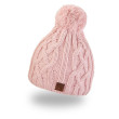 Čepice pletená copánek Outlast ® Sv. růžová - Vel. 6 (54 - 57 cm)