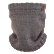 Nákrčník pletený hladký Outlast ® Vel. 5 (49-53 cm) - Tm. šedá
