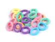 Mini gumičky do vlasů 20 ks - Pastel 