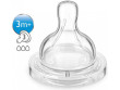 Dudlík Anti-colic/Classic+ Philips AVENT - 3 otvory.střední (3m+)