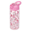 Tritanová láhev na pití s brčkem 500 ml Baagl  - HelloKitty Sweet Leopard